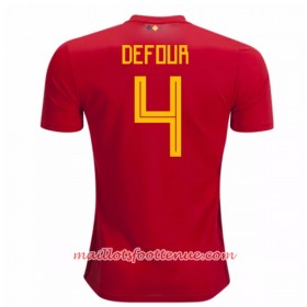Maillot/Tenue Belgique Defour 4 Domicile Coupe du monde 2018